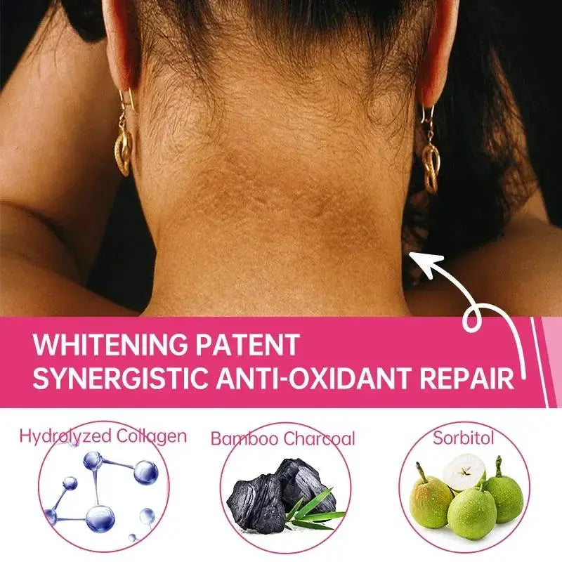 Collagen Milk Bleaching Face Body Cream Whitening Skin Moisturizing Lotion Lightening Care