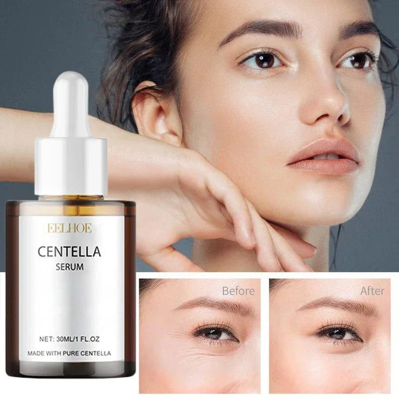 Centella Asiatica Face Serum Nourish Dry Skin Smoothing Facial Moisturizer Brighten Whiten Rejuvenation Essence Skin Care Makeup