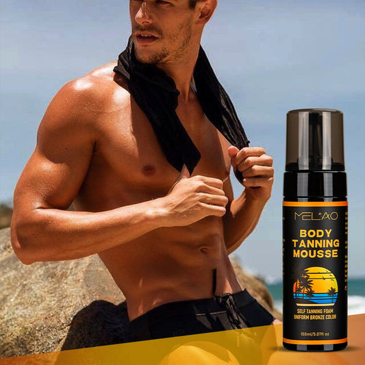 Sun Tanning Tanning Cream Mousse Bronze Wheat Sun-free Sunbathing Black Cream