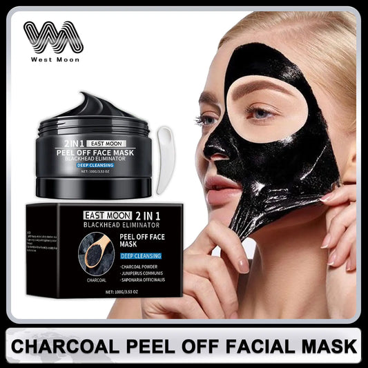 Bamboo Charcoal Blackhead Remover Mask Deep Cleanig Purifying Shrink Pores Cream Oil Control Exfoliator Peel Mud Mask Skin Care