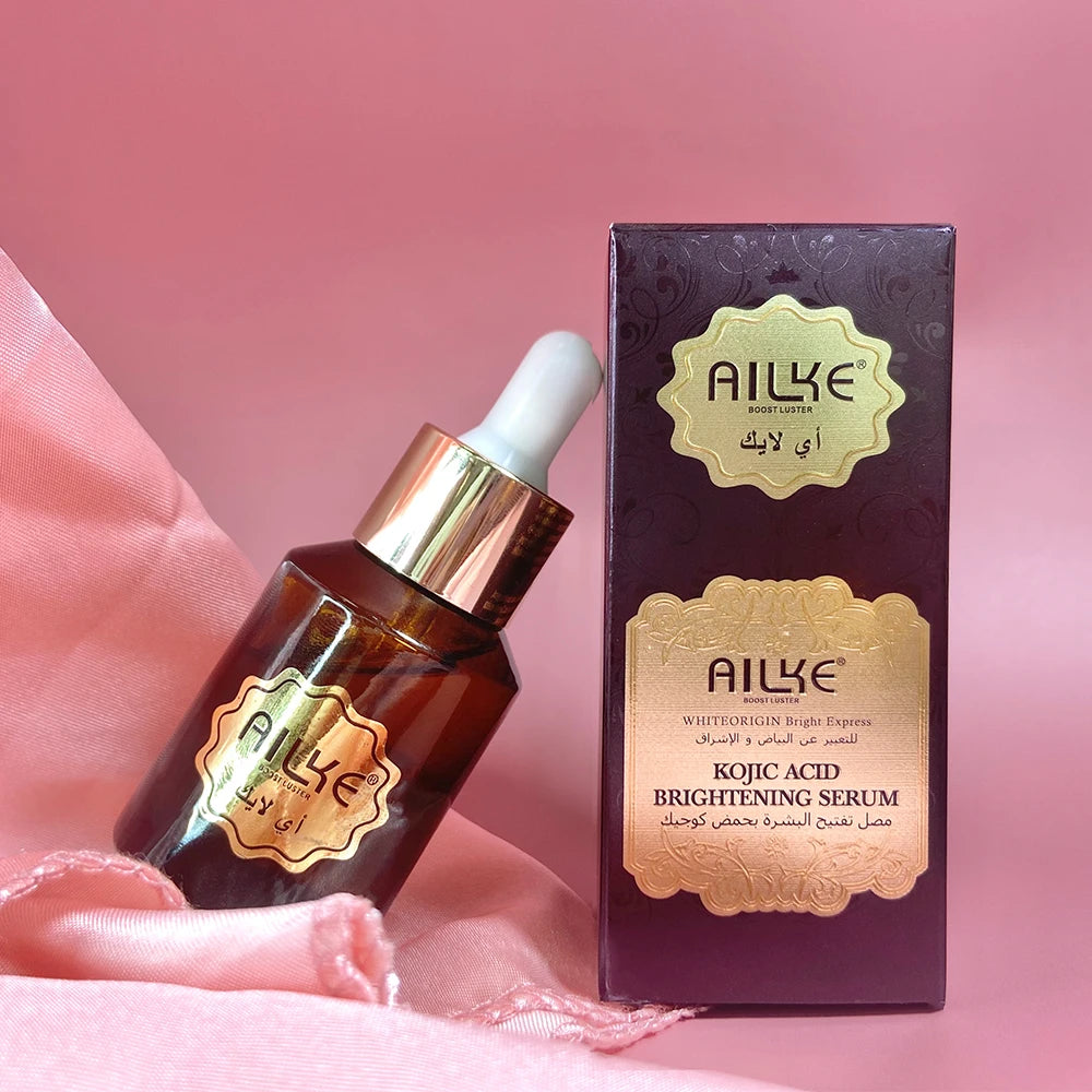 AILKE Remove Dark Spots Freckle Whitening Face Care Creams Sets Kojic Acid Spf Uva & Uvb Sunscreen Facial Skin Moisturizer