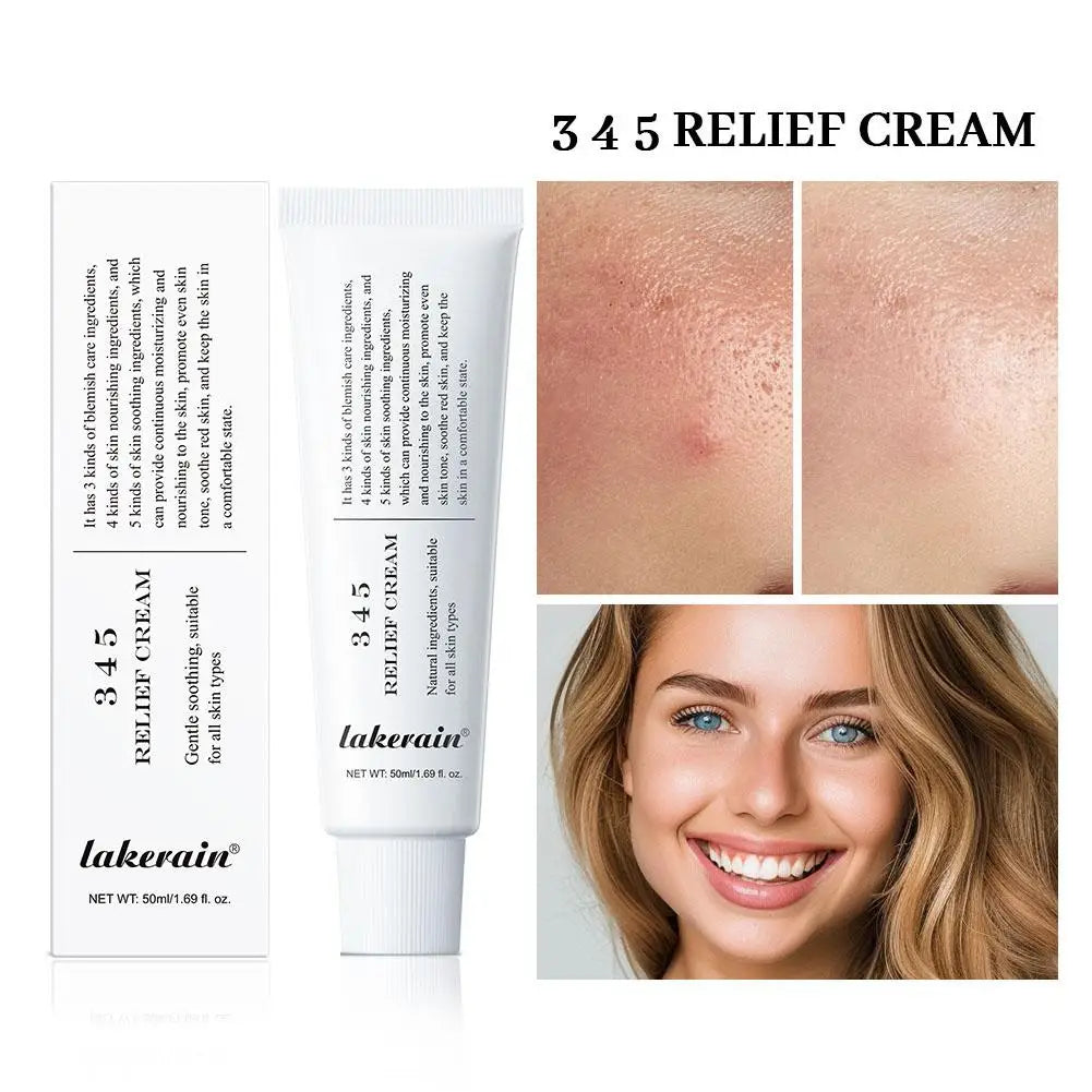 For 345 Relief Cream Address Blemishes Nourish The Skin And Provide Soothing Care Resulting In A Well-Rounded Skincare Solution