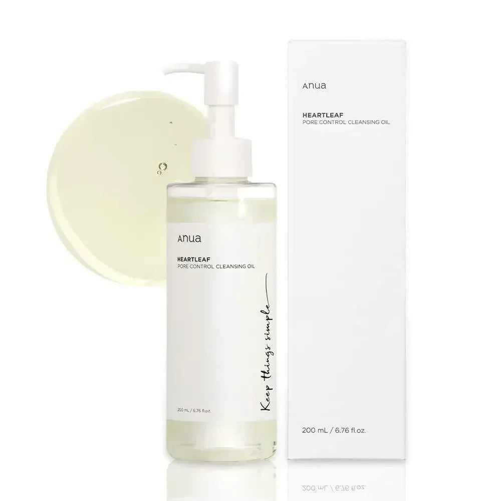 Korean Heartleaf Anua Toner Moisturizing Anti-aging Essence Cleanser Cleansing and Diluting Fine Lines Hydrating Skin Care Set