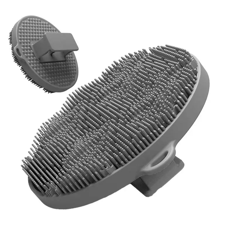 Silicone Body Scrubber | Shower Scrub Brush | Soft Silicone Body Brush Wash Bath Shower Brush