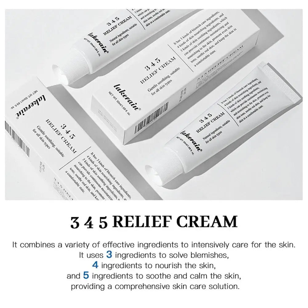 For 345 Relief Cream Address Blemishes Nourish The Skin And Provide Soothing Care Resulting In A Well-Rounded Skincare Solution
