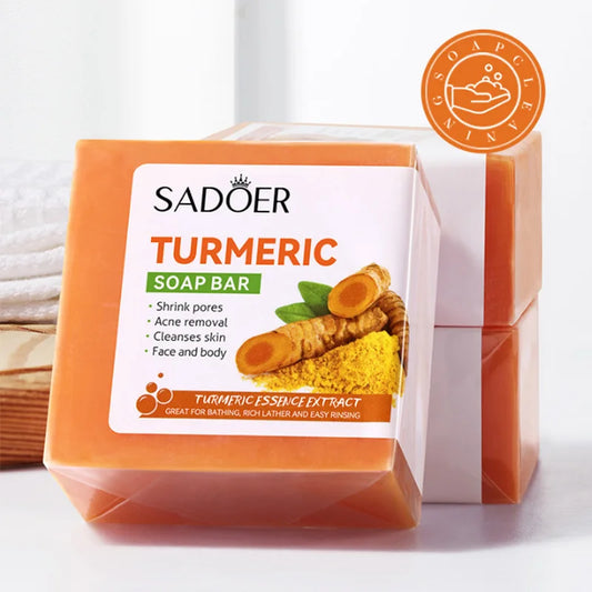 Herbal Turmeric Soap Moisturize Control Oil And Clean Soap Prevent Dry Skin Hydrating And Moisturizing Product Body Care