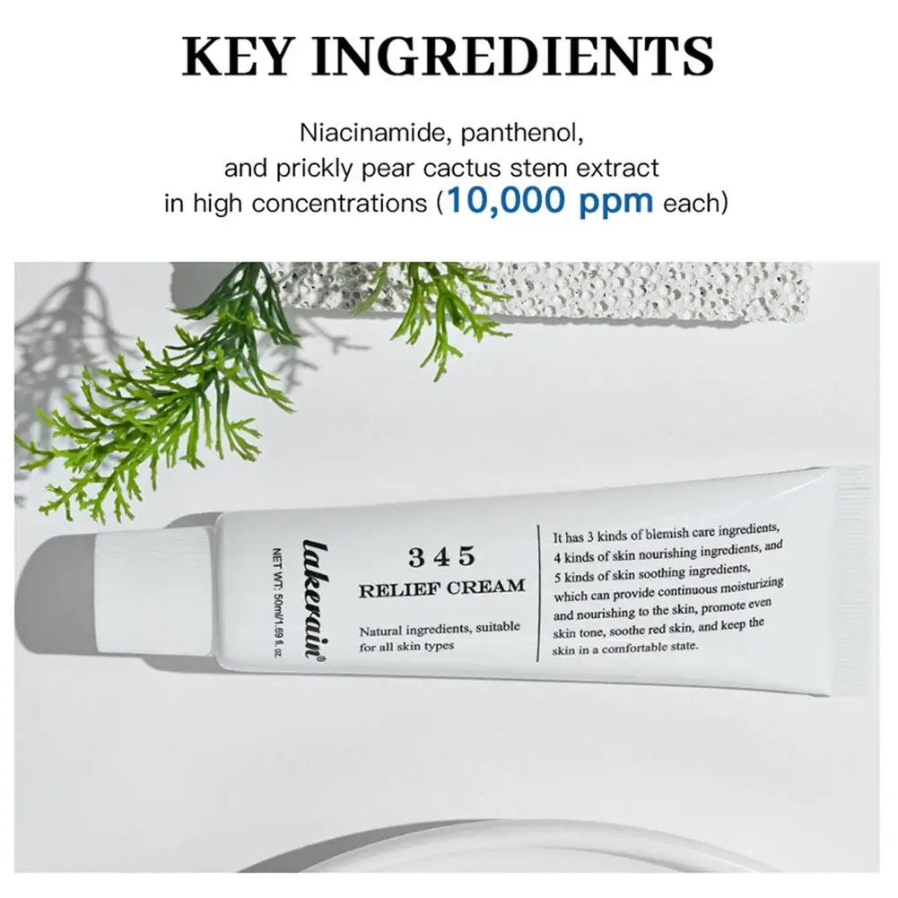For 345 Relief Cream Address Blemishes Nourish The Skin And Provide Soothing Care Resulting In A Well-Rounded Skincare Solution