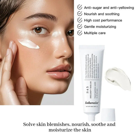 For 345 Relief Cream Address Blemishes Nourish The Skin And Provide Soothing Care Resulting In A Well-Rounded Skincare Solution