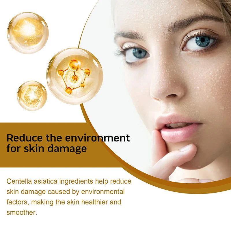 Centella Asiatica Face Serum Nourish Dry Skin Smoothing Facial Moisturizer Brighten Whiten Rejuvenation Essence Skin Care Makeup