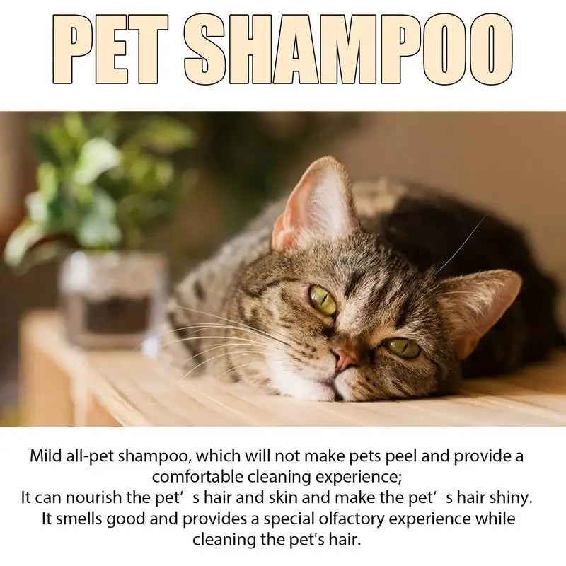 Dog Shampoo Sensitive Skin Natural Good Smelling Dog Shampoo 100ml Dog Body Wash Puppy Shampoo For Gentle Grooming Healthy Shiny